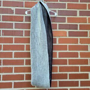 Mossimo Supply Co. Black and White Knit Infinity Scarf
